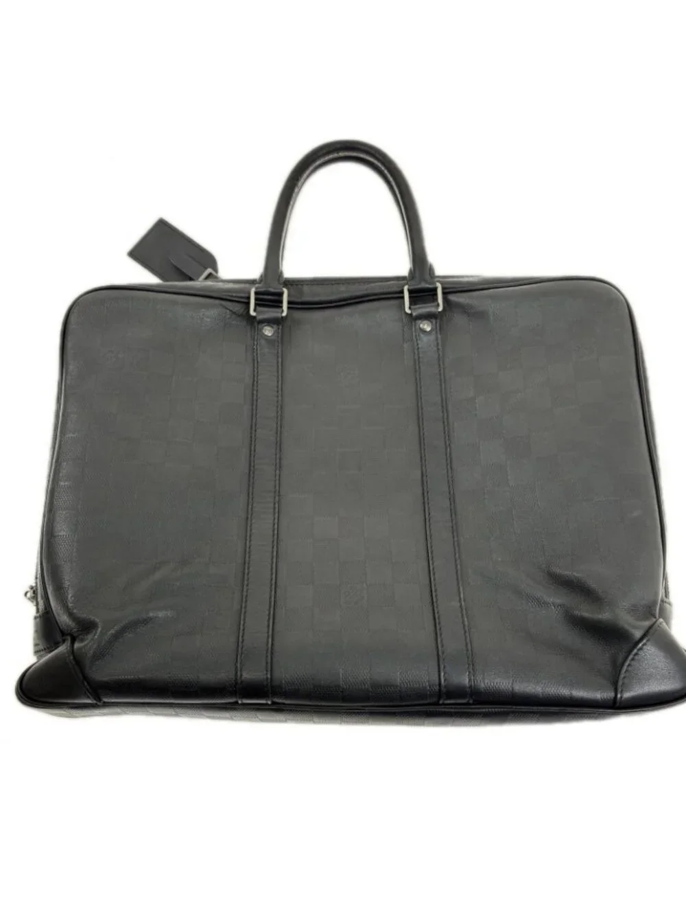 Louis Vuitton Damier Infini Porte Documan Voyage Black Handbag
